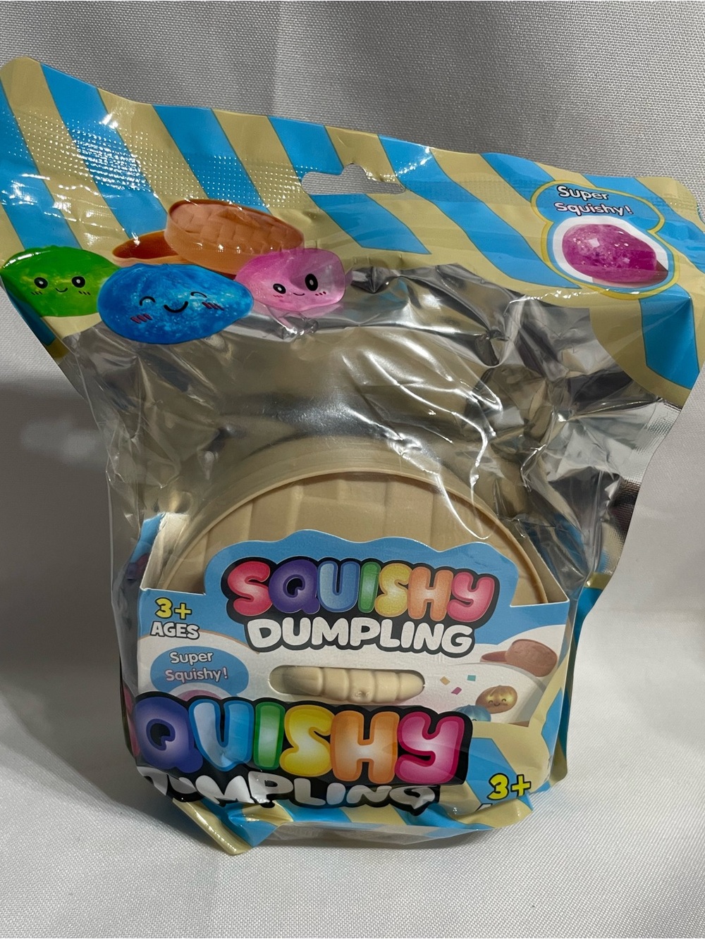 New Tan Squishy Dumpling Large